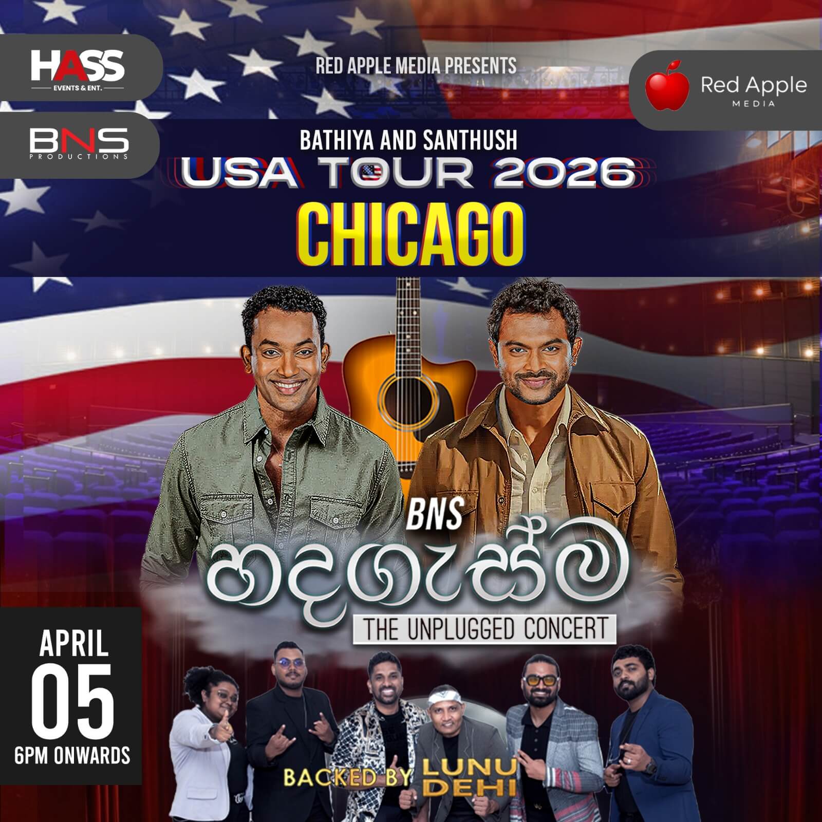 BNS Hadagasma – Chicago | April 05